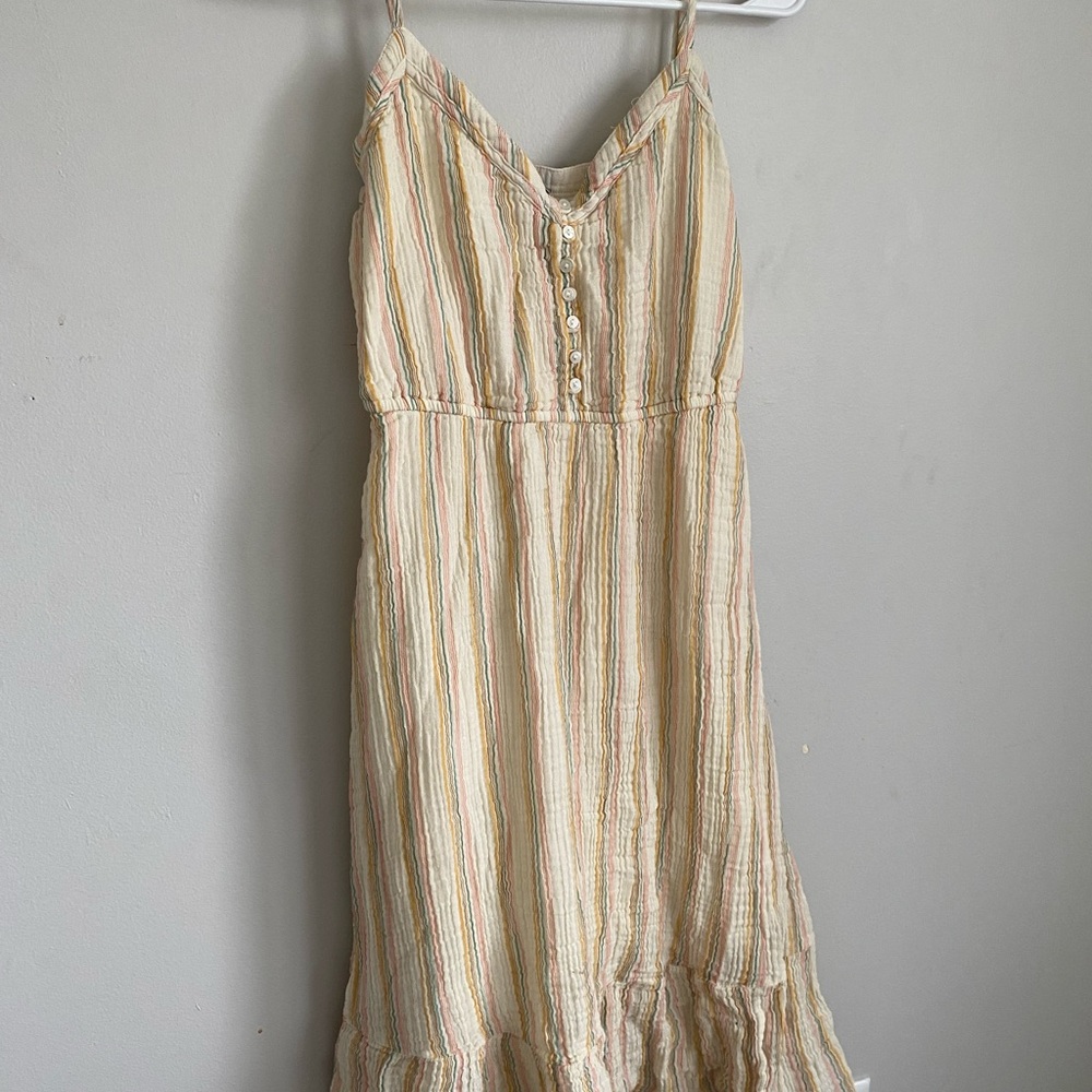 Aerie women’s medium Striped Sleeveless Dress